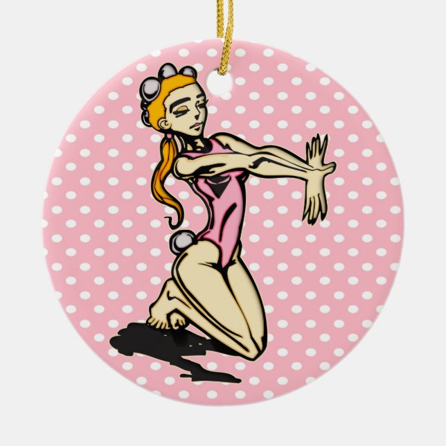 Décoration En Céramique Représentation croulante (Devant)