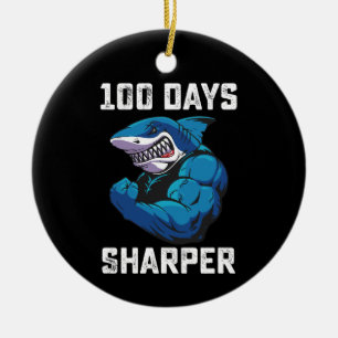 Décoration En Céramique Requin plus tranchant de 100 jours Gymnase de la 1