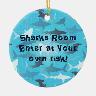 Décoration En Céramique requins !