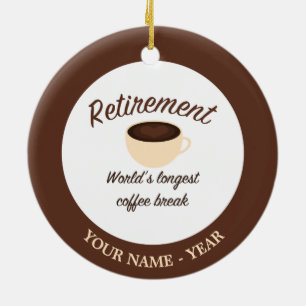 Décoration En Céramique Retraite : La plus longue pause-café du monde