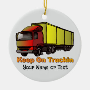 Décoration En Céramique Retro Trucker 2