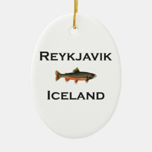 Décoration En Céramique Reykjavik Islande