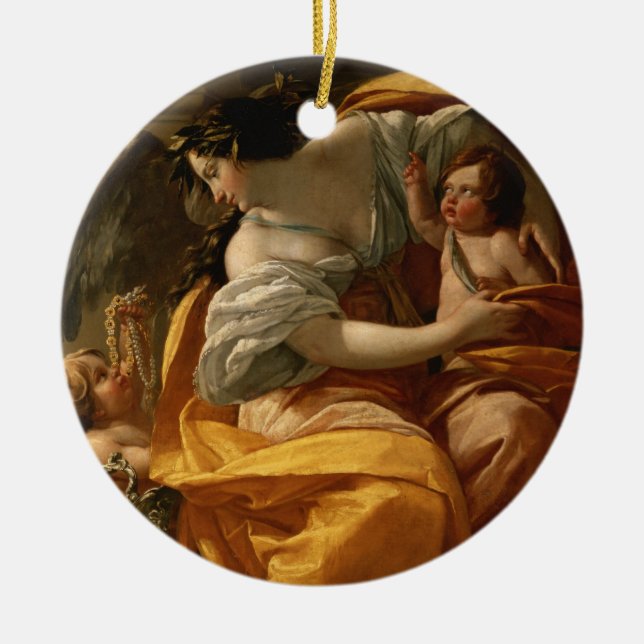 Décoration En Céramique Richesse (huile sur la toile) (Devant)