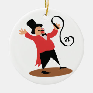Décoration En Céramique Ringmaster cirque