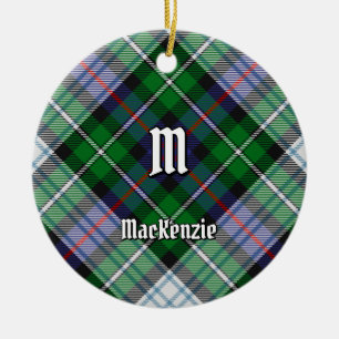 Décoration En Céramique Robe Clan MacKenzie Tartan Ornament en céramique