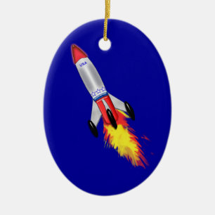 Décoration En Céramique Rocket vraiment frais