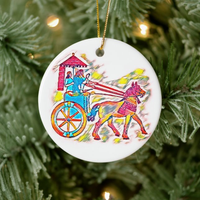 Décoration En Céramique Roi assyrien (Arbre)