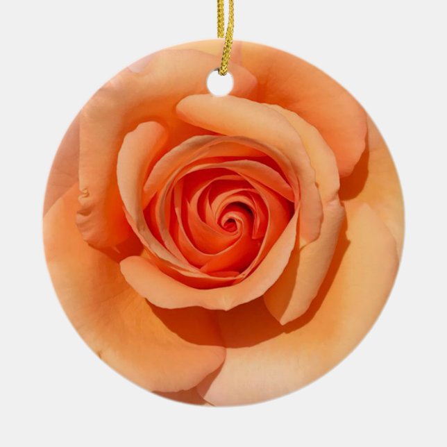 Décoration En Céramique Rose de plage (Devant)