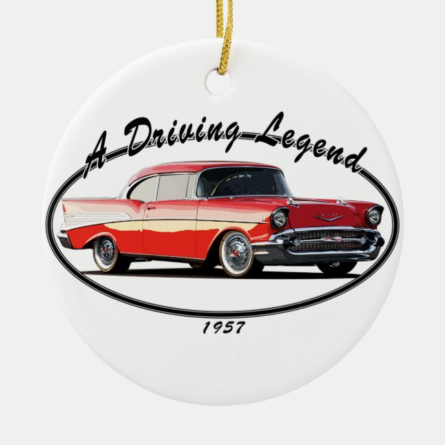 DÉCORATION EN CÉRAMIQUE ROUGE 1957 DE BEL AIR (Devant)