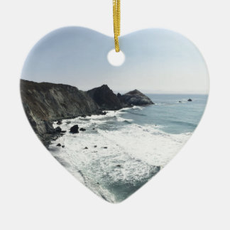 Décoration En Céramique Route grand Sur de Côte Pacifique de vue d'océan