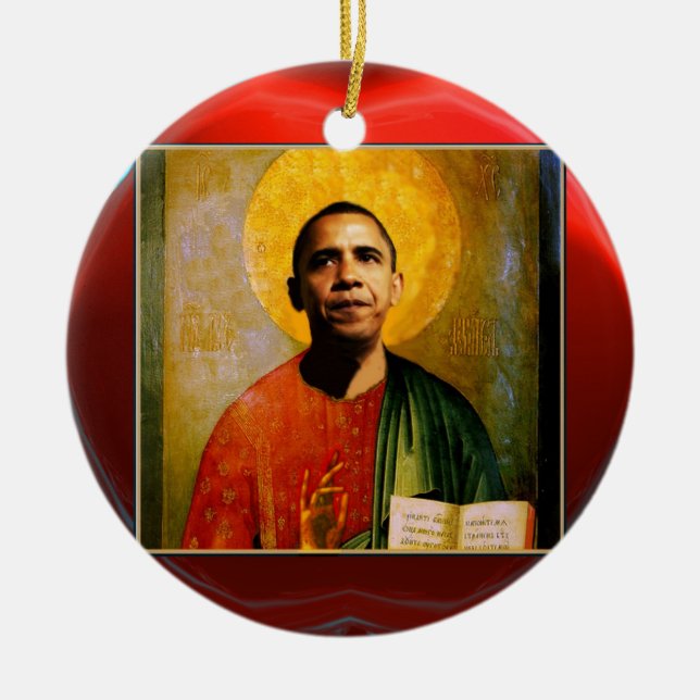 Décoration En Céramique Ruby rouge de SANTOBAMA (Devant)