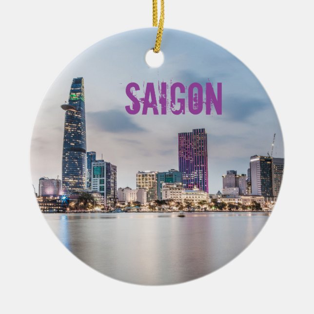 Décoration En Céramique Saigon (Ho Chi Minh Ville) HCMC Viêt Nam souvenir (Devant)