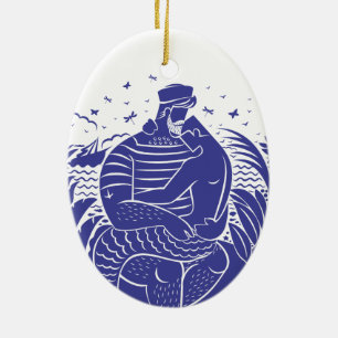 Décoration En Céramique Sailor Daddy O