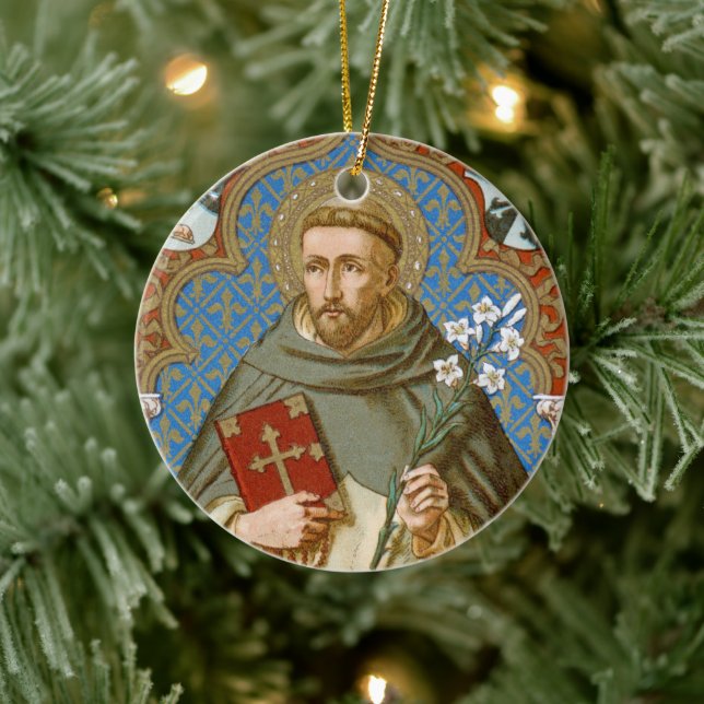 Décoration En Céramique Saint Dominique de Guzman (BK 011) (Arbre)