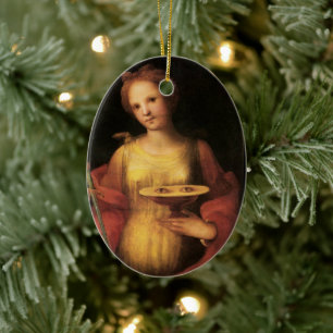 Décoration En Céramique Saint Lucy par Domenico Beccafumi, 1521