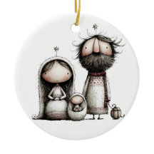 Sainte Famille Fantaisiste de la Nativité