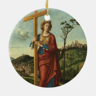 Décoration En Céramique Sainte-Hélène - Cima da Conegliano