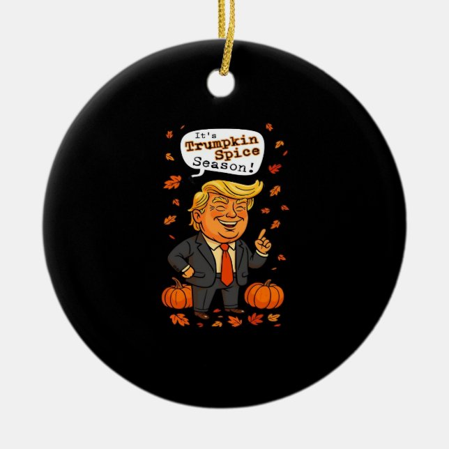 Décoration En Céramique Saison épice Trumpkin Classic (Devant)