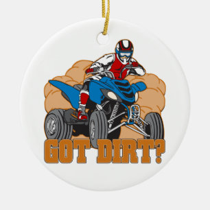 Décoration En Céramique Saleté obtenue ATV