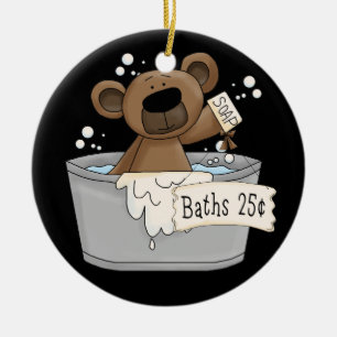 Décoration En Céramique Salle de bain double face Suspendu