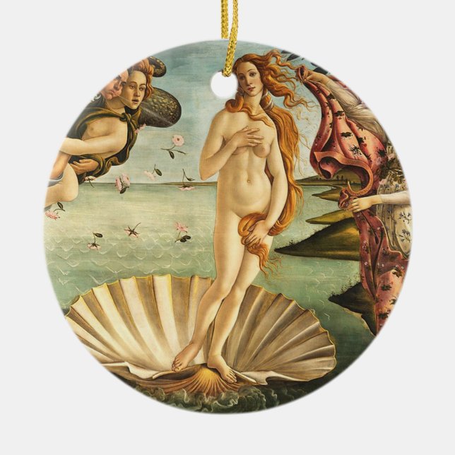Décoration En Céramique Sandro Botticelli Naissance De Vénus (Devant)