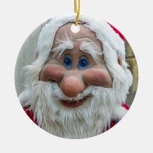 Décoration En Céramique Santa gnome mask Christmas Tree ornament