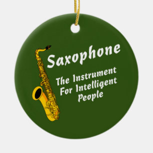 Décoration En Céramique Saxophone intelligent
