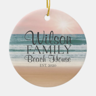 Décoration En Céramique Seaside Beach House