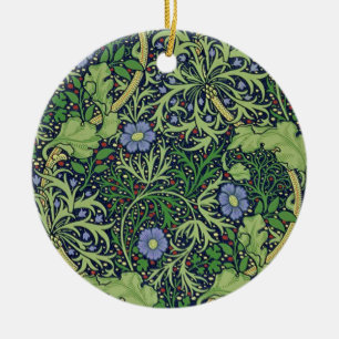 Décoration En Céramique Seaweed cobalt thyme - William Morris