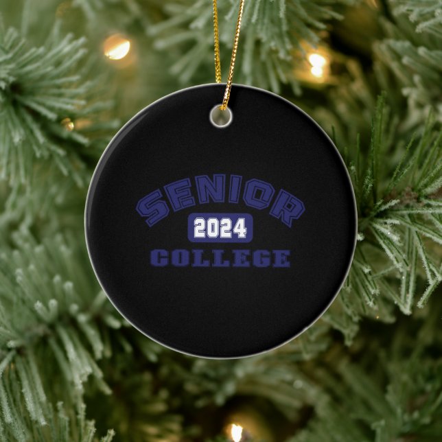 Décoration En Céramique Senior 2024 College (Arbre)