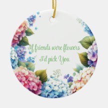 Sentiment de fleur d'hortensia élégant