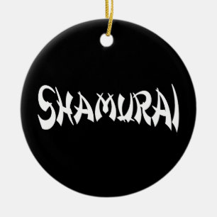 DÉCORATION EN CÉRAMIQUE SHAMURAI