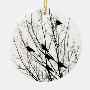 Décoration En Céramique Silhouette