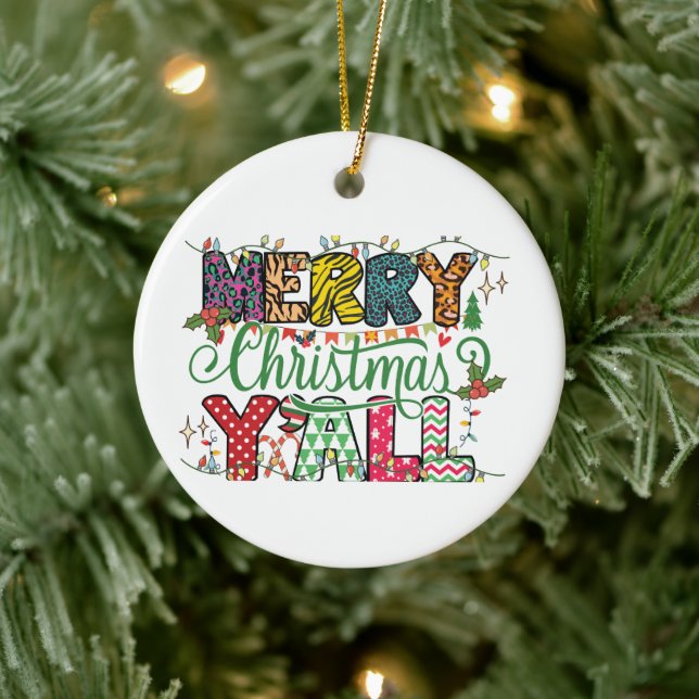 Décoration En Céramique Simple Classy Christmas Ornament (Arbre)