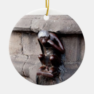 Décoration En Céramique Singe de Mons