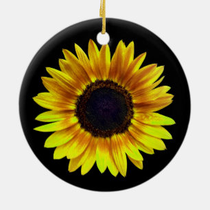Décoration En Céramique Single Bright Yellow