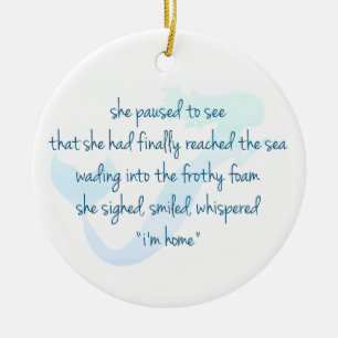 Décoration En Céramique Sirène