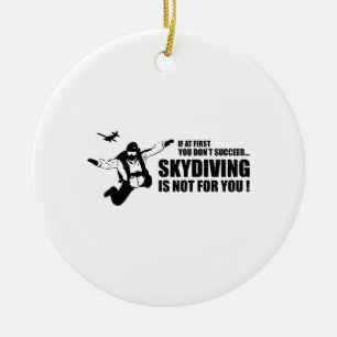 Décoration En Céramique Skydive n'est pas pour vous