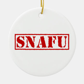 DÉCORATION EN CÉRAMIQUE SNAFU
