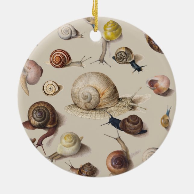 Décoration En Céramique Snail Slug Garden Pet Gastropod (Dos)