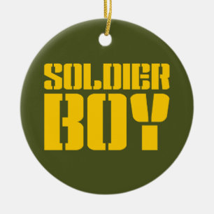 DÉCORATION EN CÉRAMIQUE SOLDIER GARY