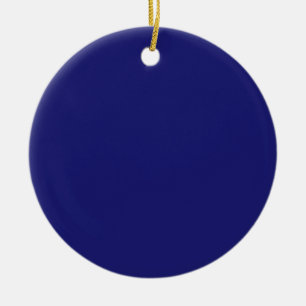 Décoration En Céramique Solide Bleu de minuit Élégant minimaliste moderne