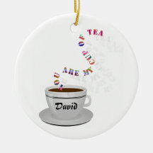Sont personnalisées vous ma tasse de thé