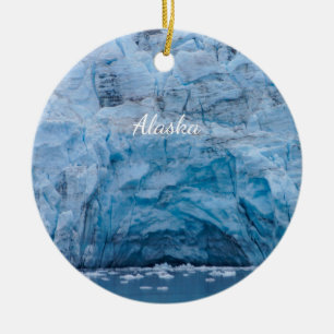 Décoration En Céramique Souvenir de l'ornement du glacier Prince William S