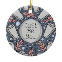 Soyez juste vous - illustration dessinée à la main