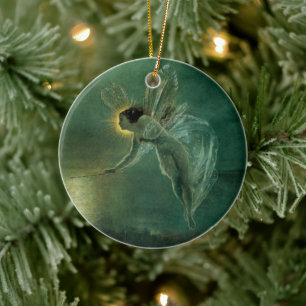 Décoration En Céramique Spirit of the Night par Grimshaw, Fée victorienne