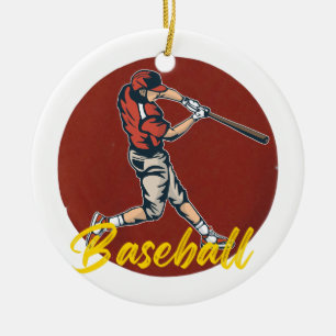 Décoration En Céramique Sport de baseball