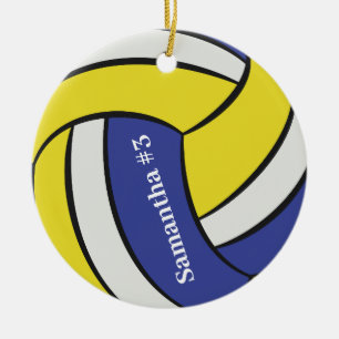 Décoration En Céramique Sports de volley-ball personnalisés