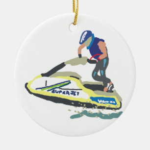 Décoration En Céramique Stabiliser Jet Ski SuperJet