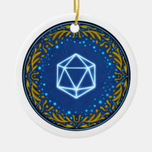 Décoration En Céramique Starry Skies D20 Ornament
